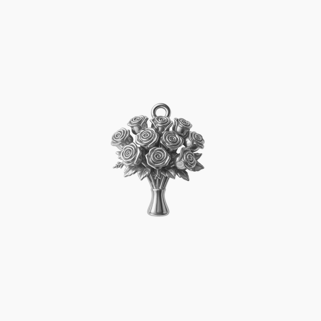 Sterling Silver finish