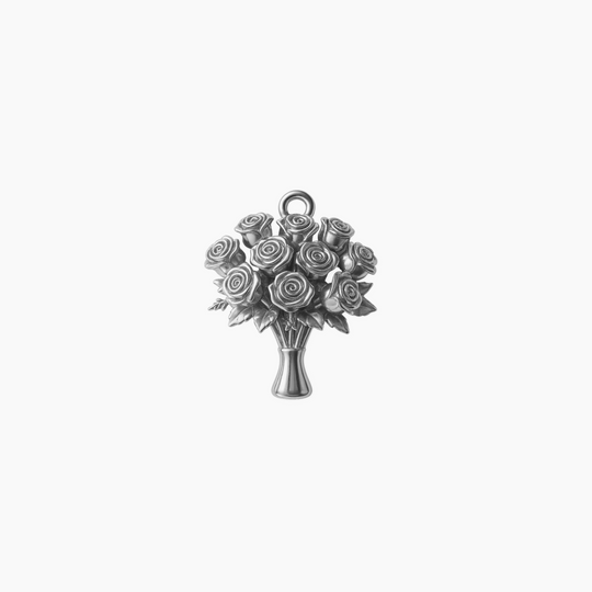 Sterling Silver finish
