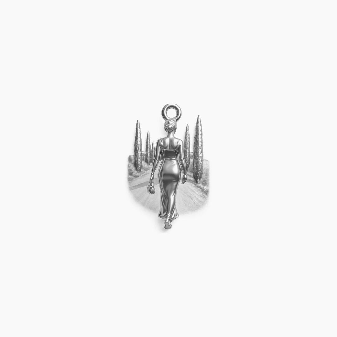 Sterling Silver finish