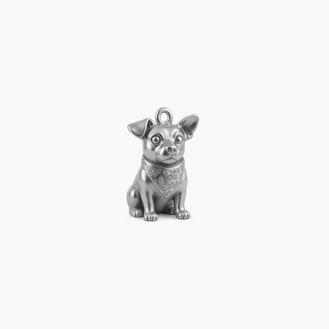 Sterling Silver finish