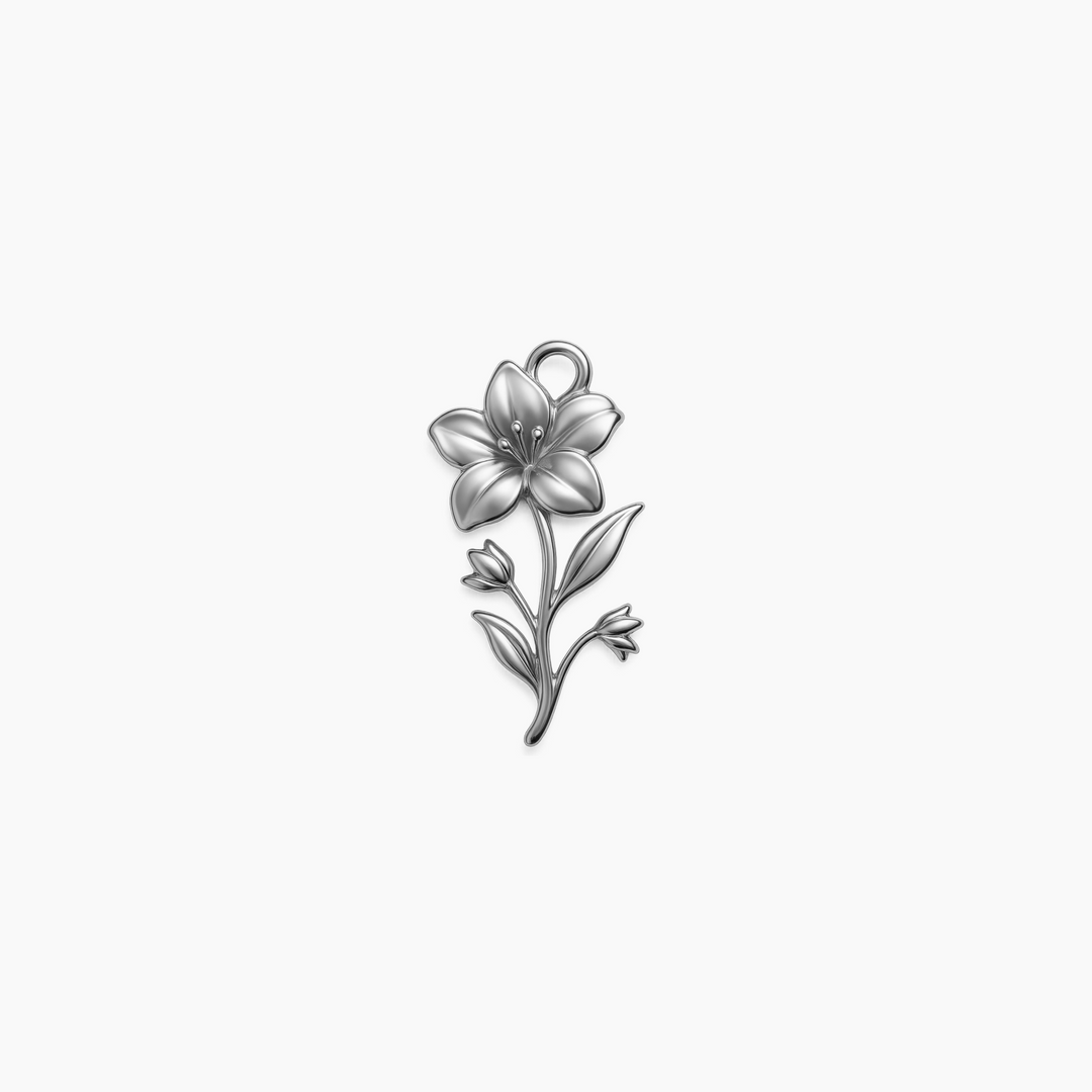 Sterling Silver finish