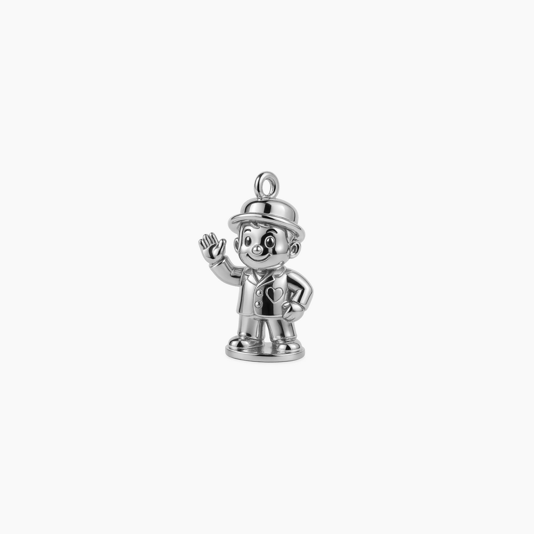 Sterling Silver finish
