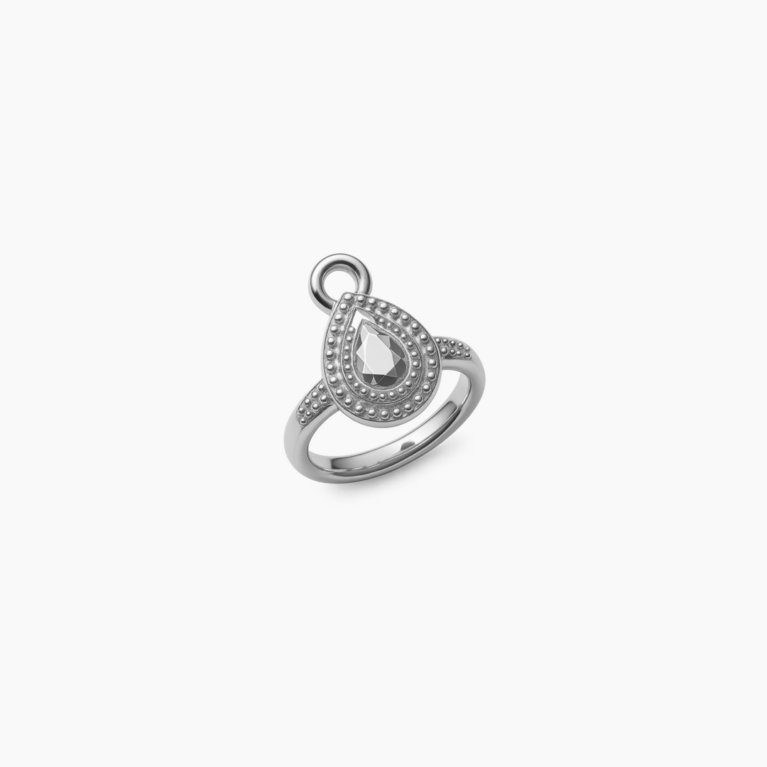 Sterling Silver finish