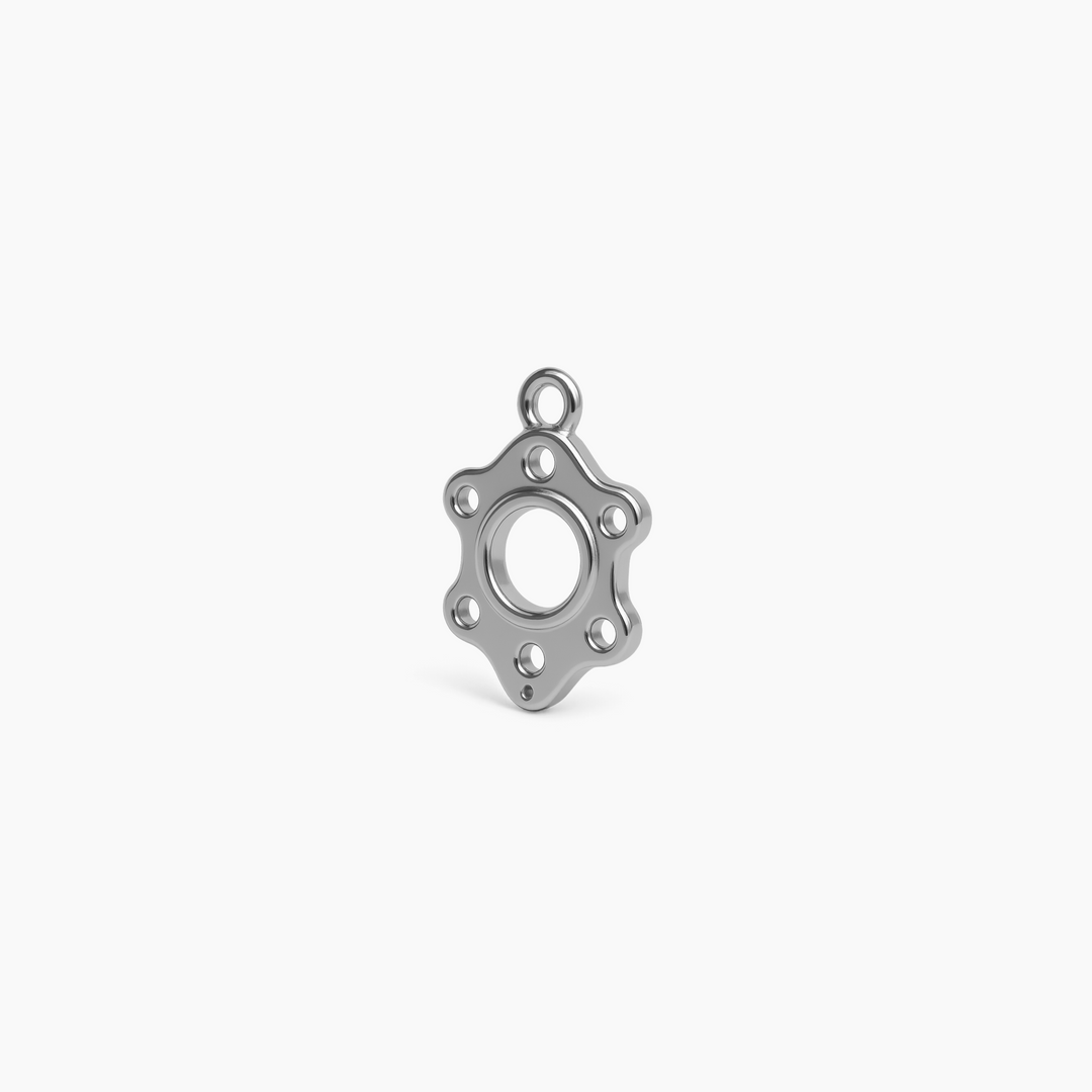 Sterling Silver finish