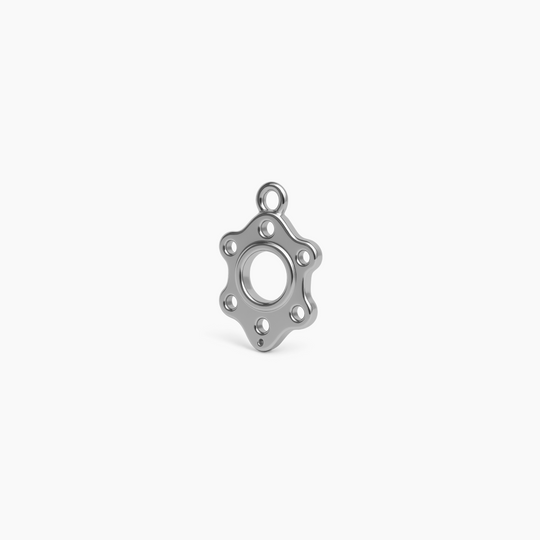 Sterling Silver finish