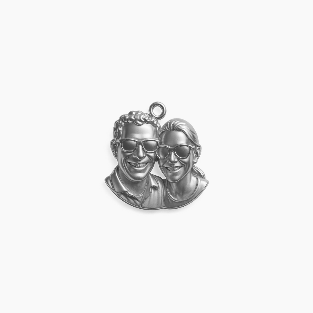 Sterling Silver finish